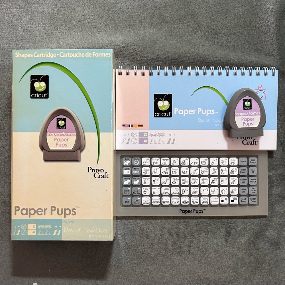 Cricut PAPER PUPS shapes